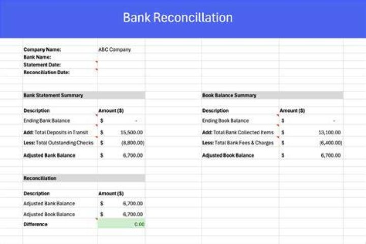 How do I prepare a bank reconciliation report?