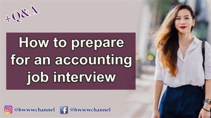 How do I prepare for an accounting interview?