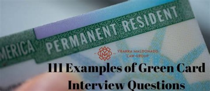 How do I prepare for my green card interview?