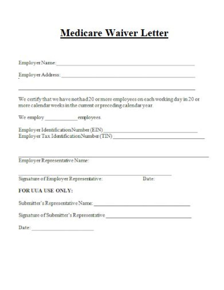 How do I report a Medicare waiver payment?