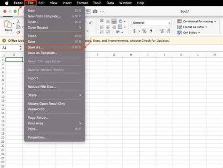 How do I save an Excel file without losing formatting?