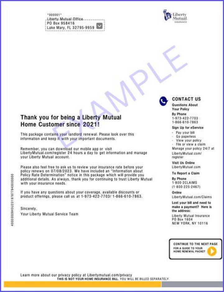 How do I send documents to Liberty Mutual?
