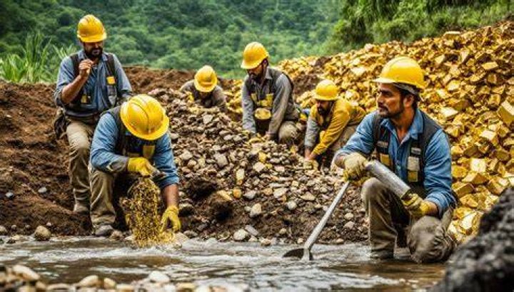 How do I start mining gold?