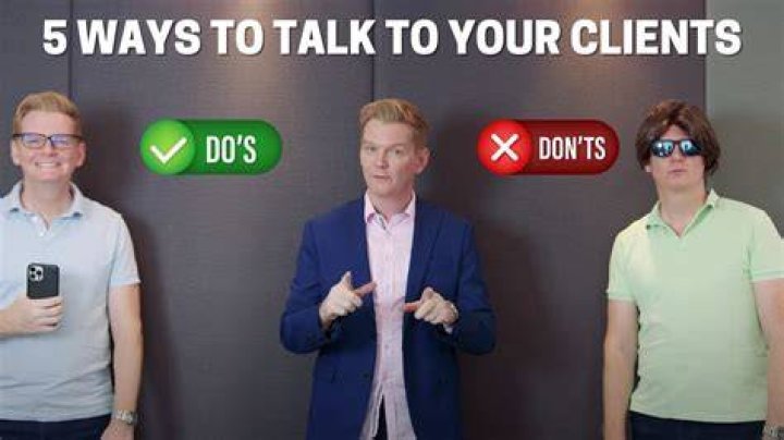 How do I talk to real estate clients?