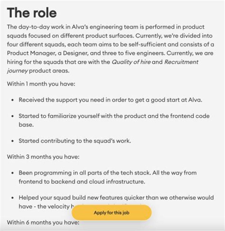 How do I write an ad for a job vacancy?