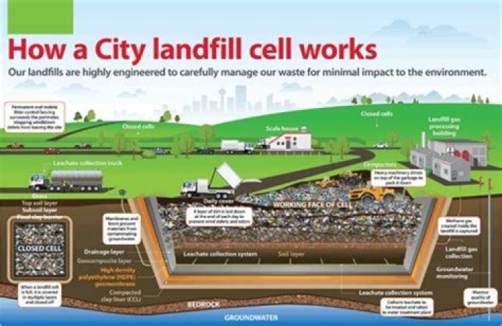 How do landfills benefit the environment?