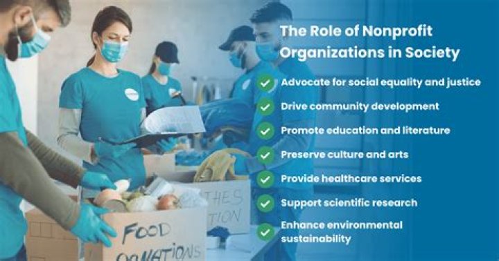 How do nonprofit organizations help people?
