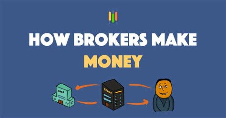 How do security brokers make money?