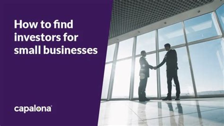 How do small businesses get investors?