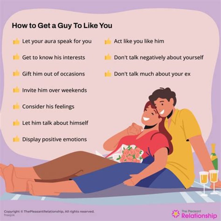 How do u get a guy to like u?