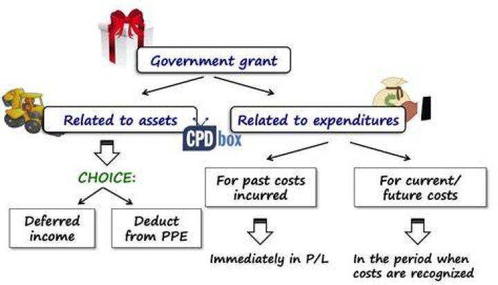 How do you account for government grants?