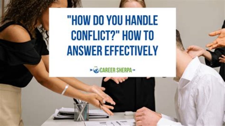 How do you answer how do you handle problems?