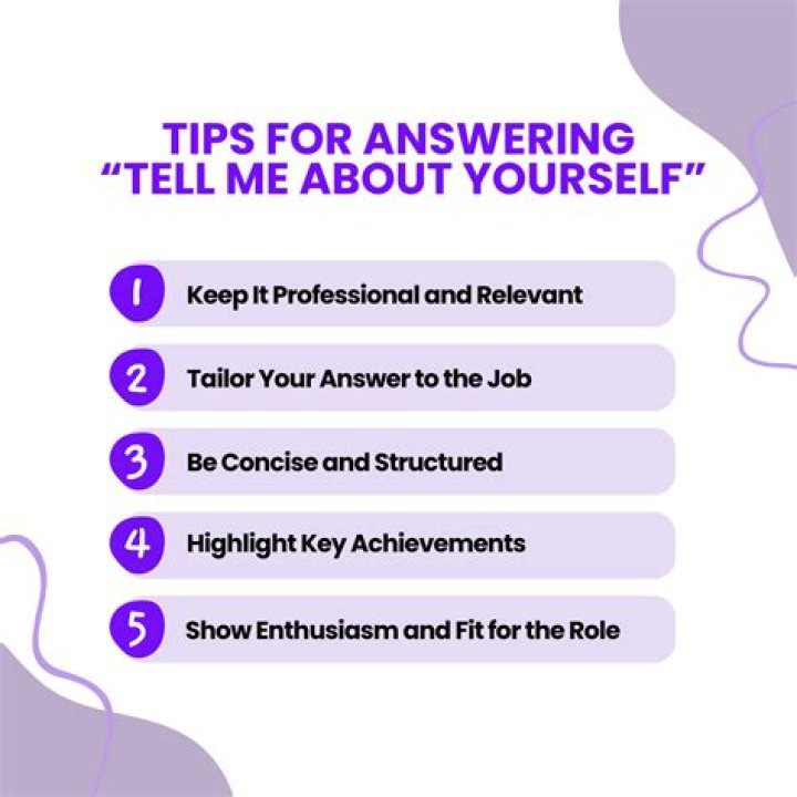 How do you answer tell me about yourself in banking?