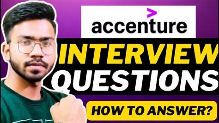 How do you answer why Accenture?