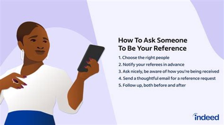 How do you ask for a reference request?