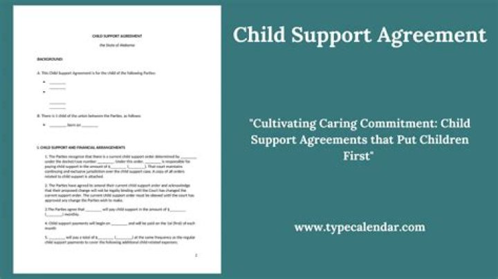 How do you ask for child support nicely?