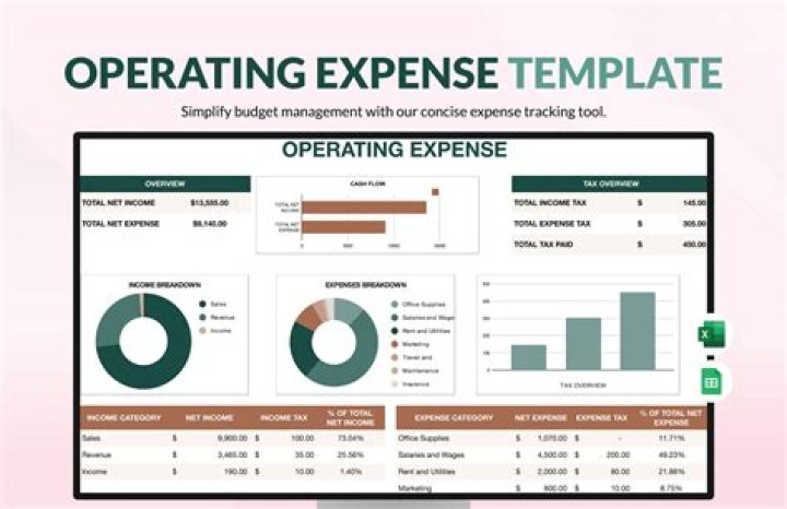 How do you budget an operating expense?