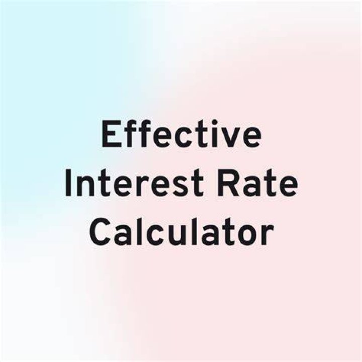 How do you calculate effective interest rate in accounting?