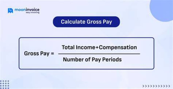 How do you calculate gross payroll pay?