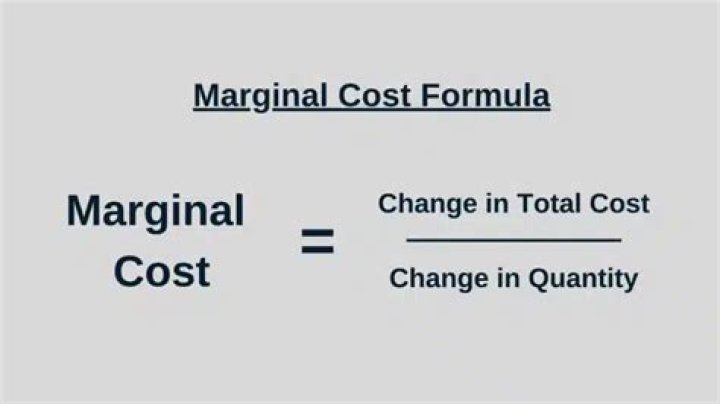 How do you calculate marginal fixed cost?