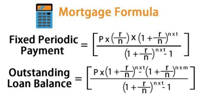How do you calculate remaining mortgage balance?