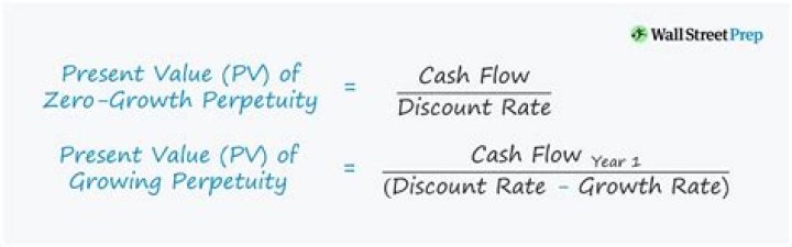 How do you calculate the value of perpetuity?