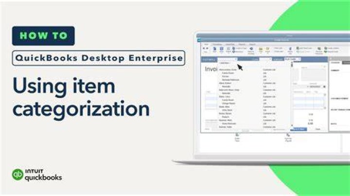 How do you categorize purchases in QuickBooks?