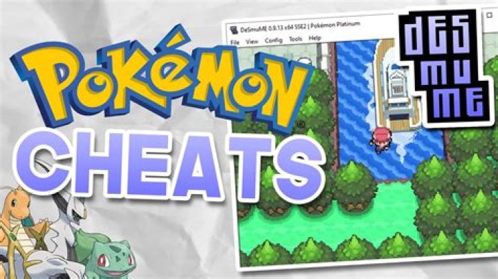 How do you cheat in Pokemon Platinum?