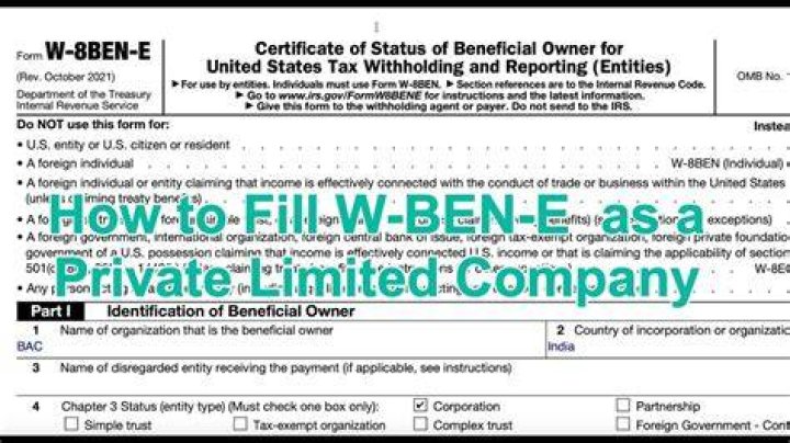 How do you complete w8bene?