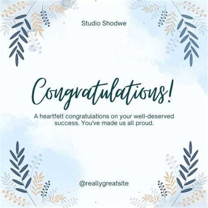 How do you congratulate someone selling their house?