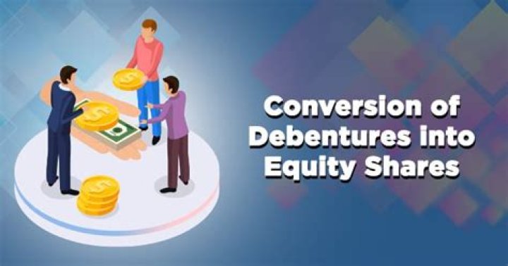 How do you convert debentures into equity?