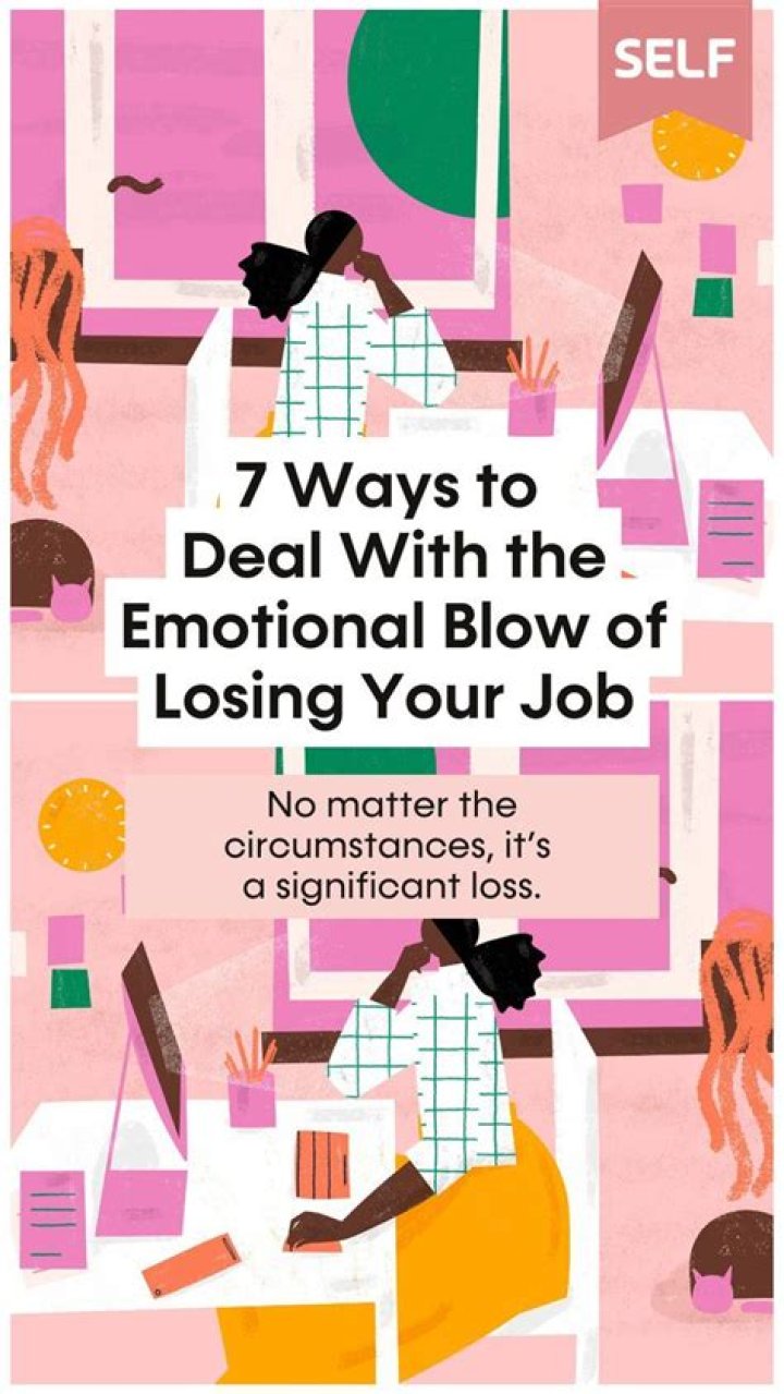 How do you cope with losing your job?
