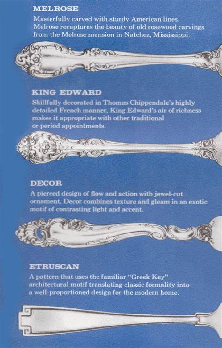 How do you date Gorham silverware?