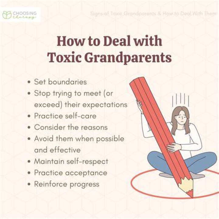 How do you deal with a toxic grandmother?
