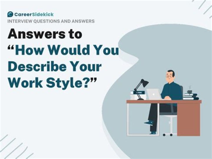 How do you describe your work performance?