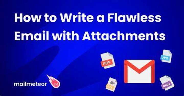 How do you email an attachment sentence?
