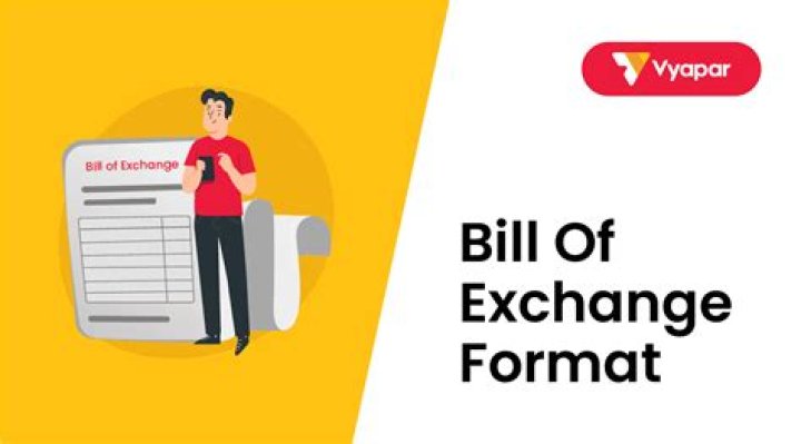 How do you fill out a bill of exchange?