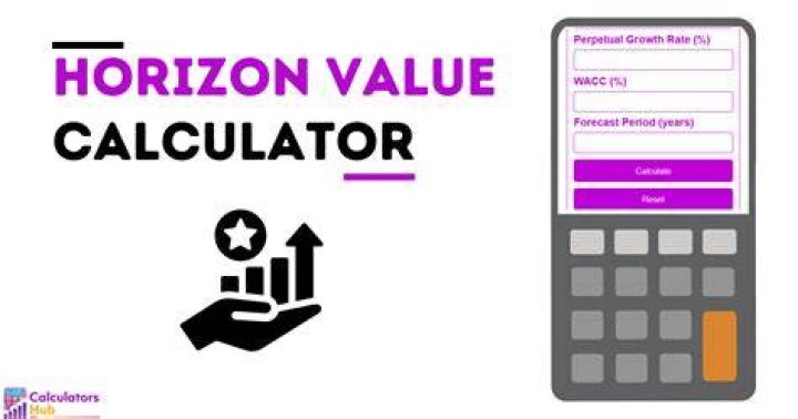 How do you find the horizon value?