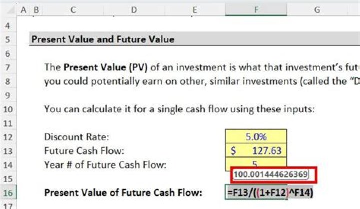 How do you find the present value of a stream of cash flows?