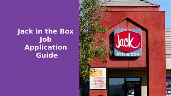 How do you get a job at Jack in the Box?