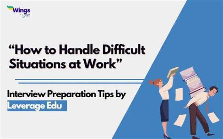 How do you handle a difficult problem?