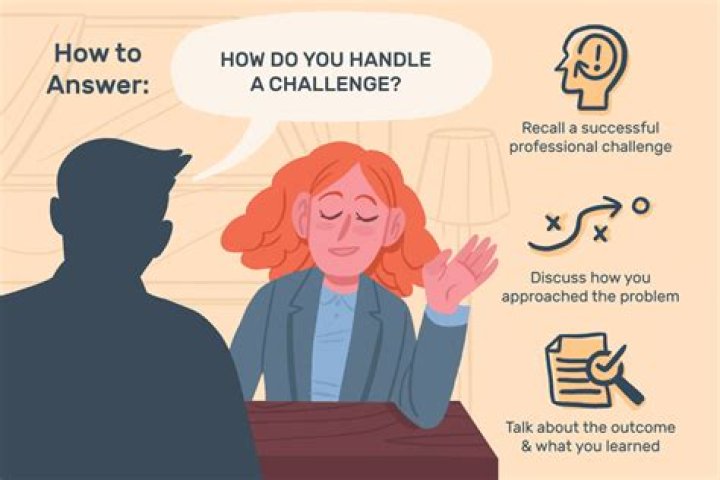 How do you handle challenges at work answer?
