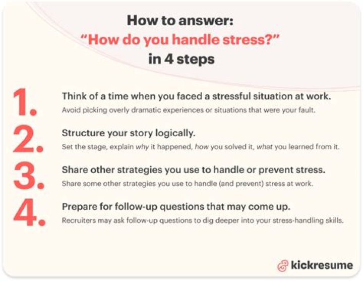 How do you handle stressful situations or difficult personalities?