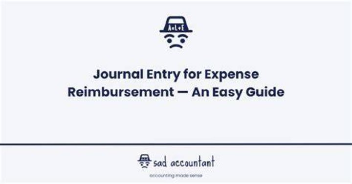 How do you pass a journal entry for reimbursement?