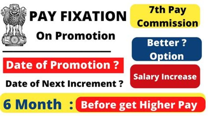 How do you pay fixation on a promotion?