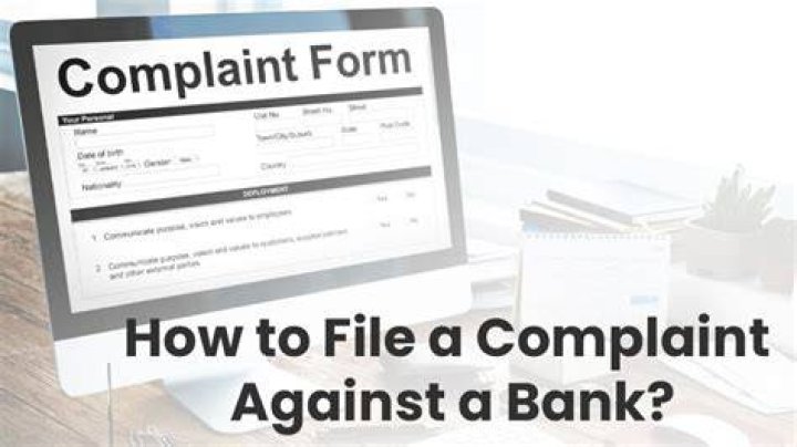 How do you start a complaint against a bank?