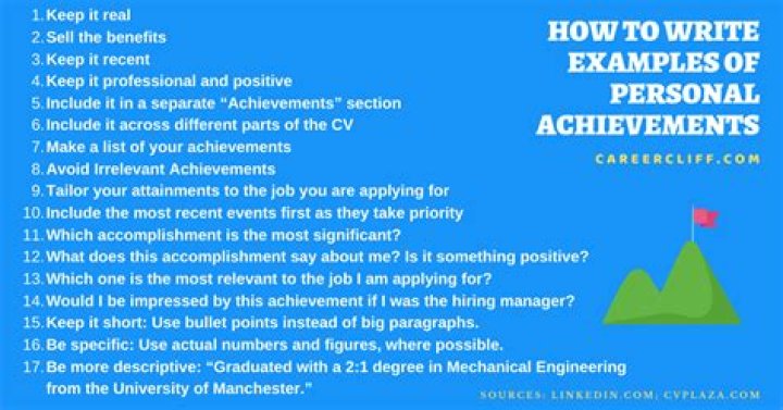 How do you talk about achievements at work?