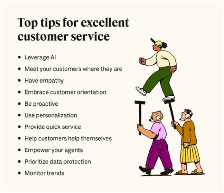 How do you tell someone they have great customer service?