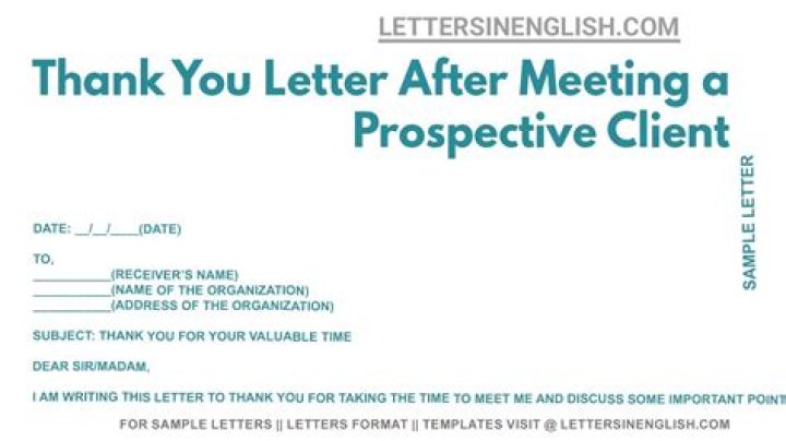 How do you thank a prospective employer?