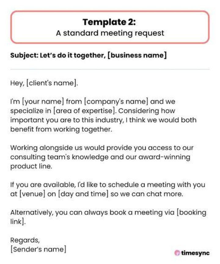 How do you write a statement of request?